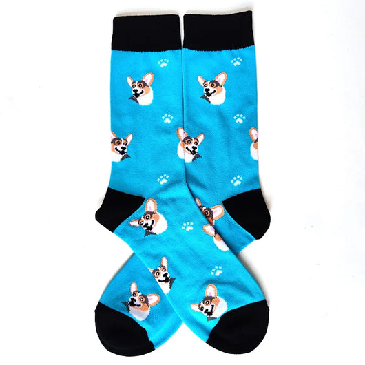 Pet Lover Crew Socks — Design 3