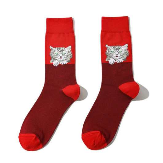Pet Lover Crew Socks — Design 4