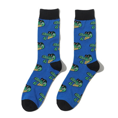 Pet Lover Crew Socks — Design 6