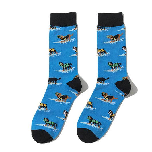 Pet Lover Crew Socks — Design 10