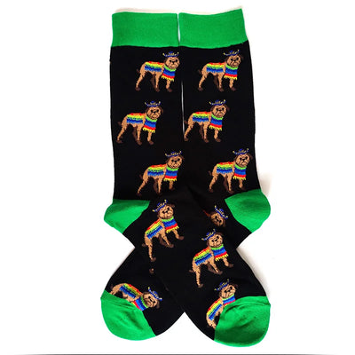 Pet Lover Crew Socks — Design 14