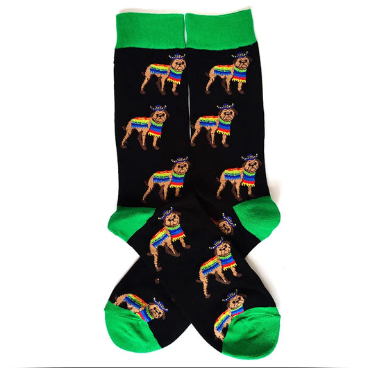 Pet Lover Crew Socks — Design 14