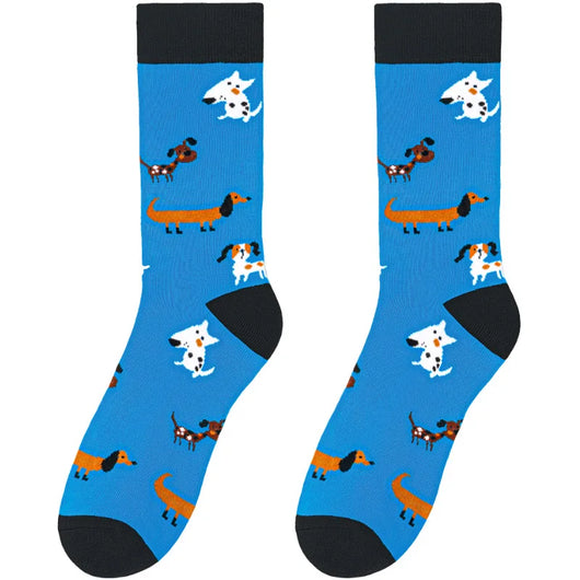 Pet Lover Crew Socks — Design 17