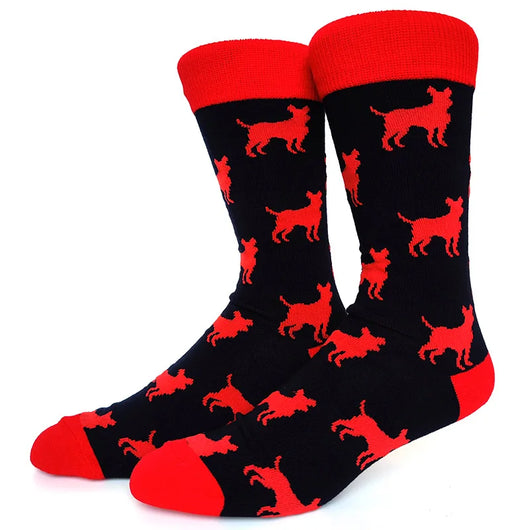 Pet Lover Crew Socks — Design 26