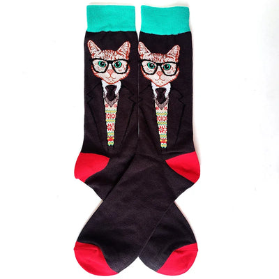 Pet Lover Crew Socks — Design 30
