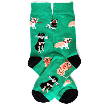 Pet Lover Crew Socks — Design 31