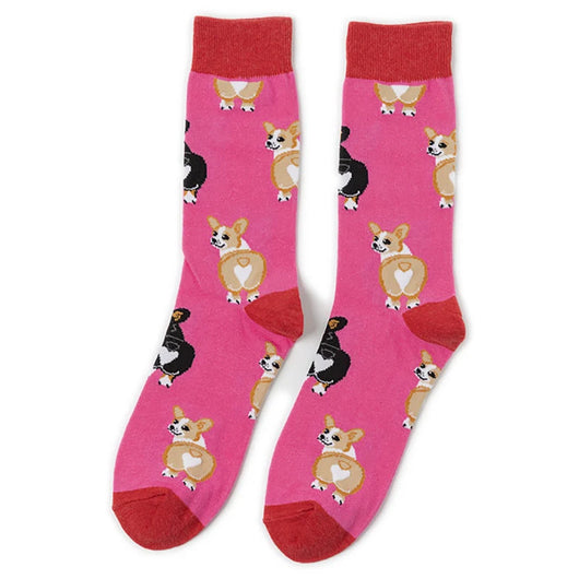 Pet Lover Crew Socks — Design 49