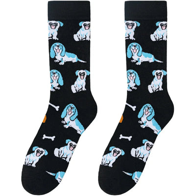 Pet Lover Crew Socks — Design 52