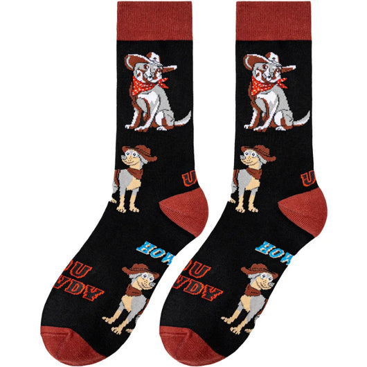 Pet Lover Crew Socks — Design 54