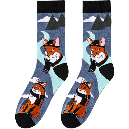Pet Lover Crew Socks — Design 55
