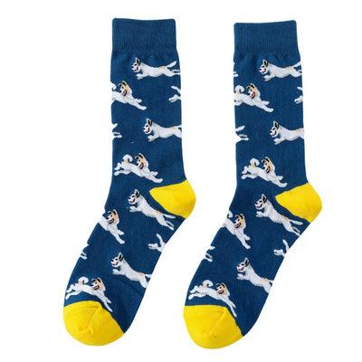 Pet Lover Crew Socks — Design 57