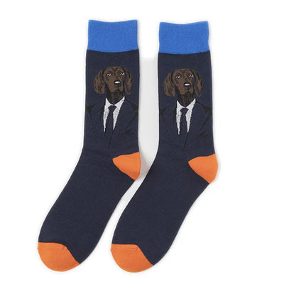 Pet Lover Crew Socks — Design 58